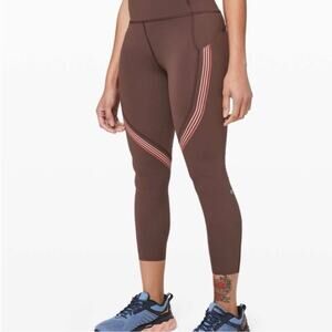 Lululemon Athletica Speed Limit Running Legging Tight Crop 23” Women’s Size 6